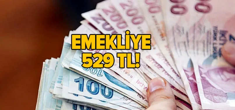 Zamlı maaşlar belli oldu: Emekliye 529 TL!