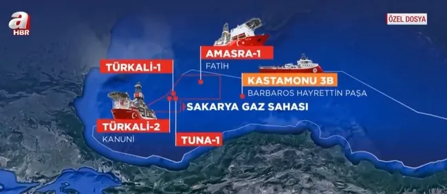 Sakarya Gaz Sahası’ndaki dev filo! Türkiye’ye nefes aldıracak proje