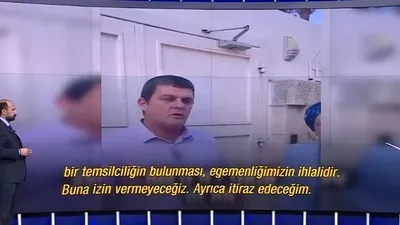 Kudüs Başkonsolosluğu önünde provokasyon!