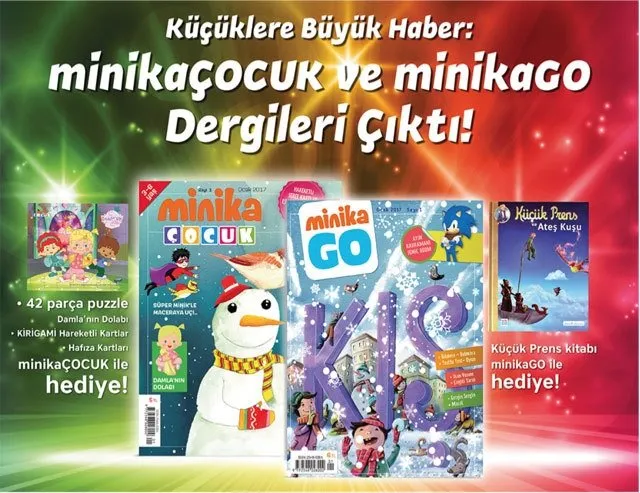 Minika Cocuk Aylik Cocuk Dergisi Sayi 47 Kasim 2020 Kitapyurdu Com