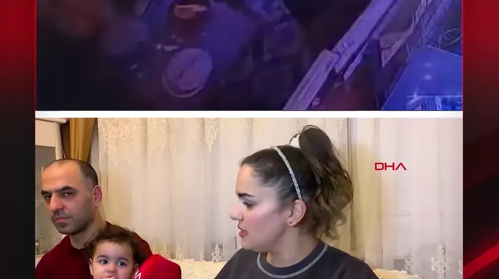 AİLENİN ÜZERİNE ASMA TAVAN ÇÖKTÜ