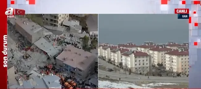 Devlet 1 yılda yeni konutlar inşa etti! 2011 Van depreminin yaraları 1 yıl içinde sarıldı