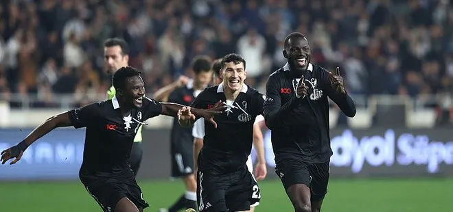 Beşiktaş Hatayspor’u 2-1 mağlup etti MAÇ SONUCU ÖZET