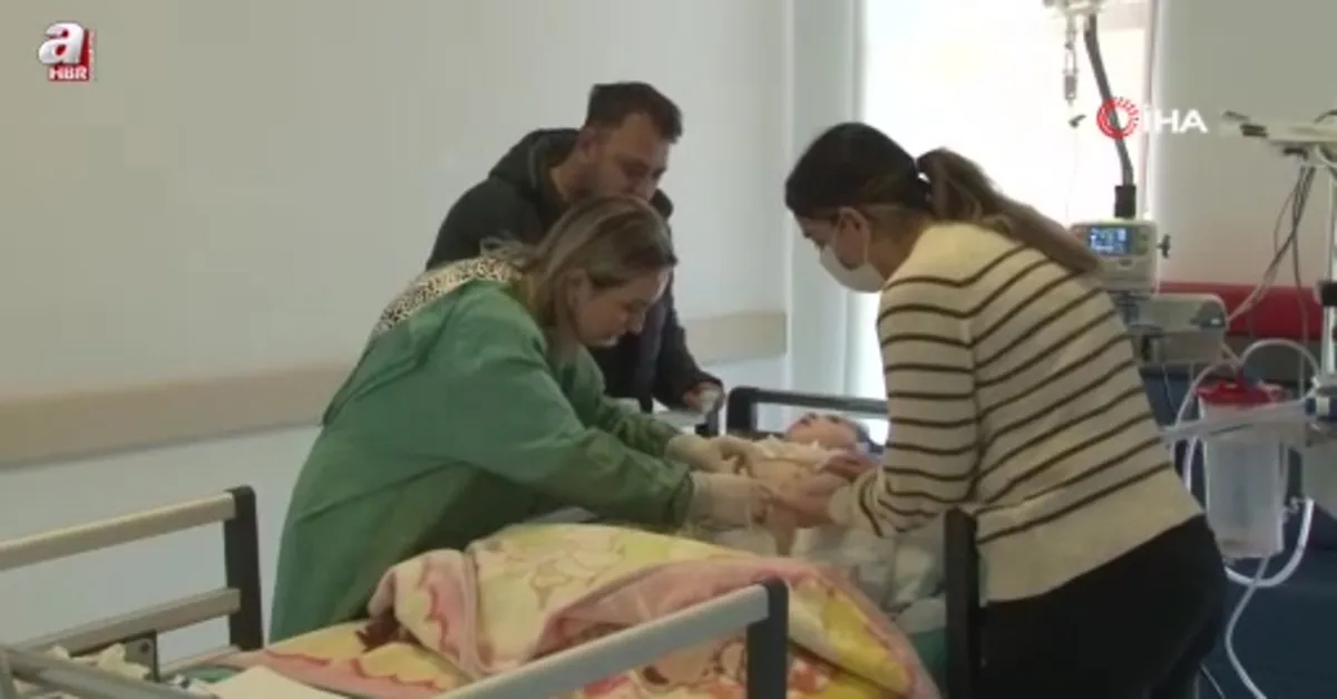 Asiye bebek Eskişehir'de tedavi edildi