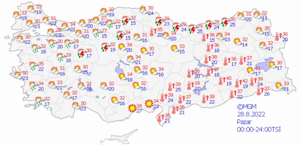 1661440517324.png Son dakika hava durumu: Sağanak yağış aralıksız sürecek! Meteoroloji gün vererek uyardı! İstanbul Ankara İzmir'de hava nasıl olacak? - 9
