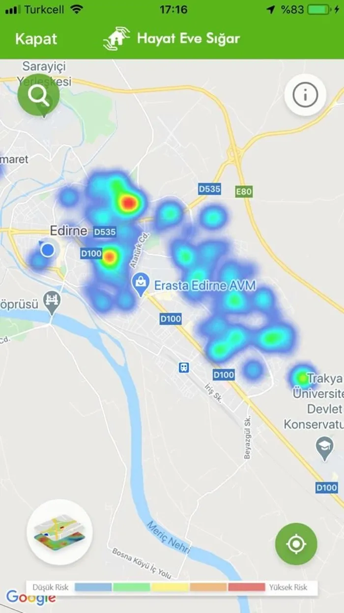 Edirne’de vaka sayısı yüzde 90 düştü! Harita yeşile döndü