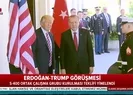 Başkan Erdoğan ile Trumptan kritik görüşme |Video