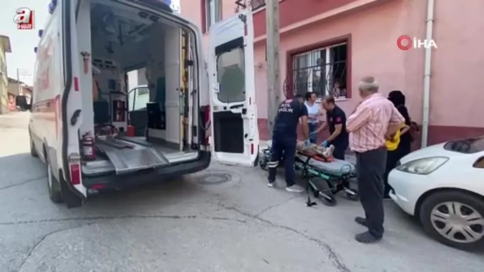 Merdivenden düşen çocuk yaralandı