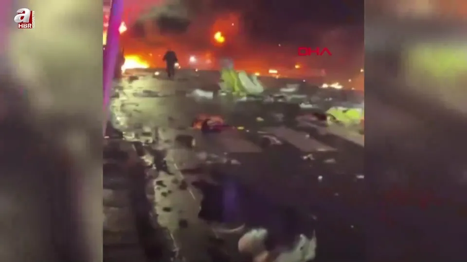 ABD’de ambulans uçak düştü!