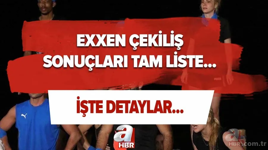 Exxen Survivor çekiliş sonuçları kazanan tam liste! Survivor birleşme partisi çekilişi için detaylar... 1