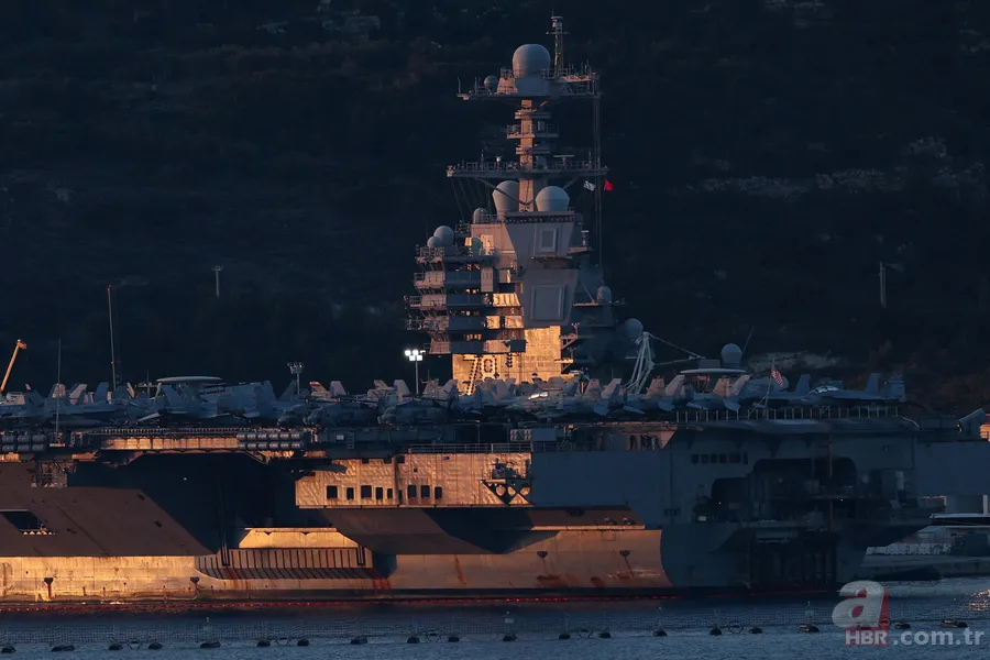 İran'a giden ABD donanmasında personel isyanda! Dünyanın en büyük uçak gemisinde tuvalet krizi 11