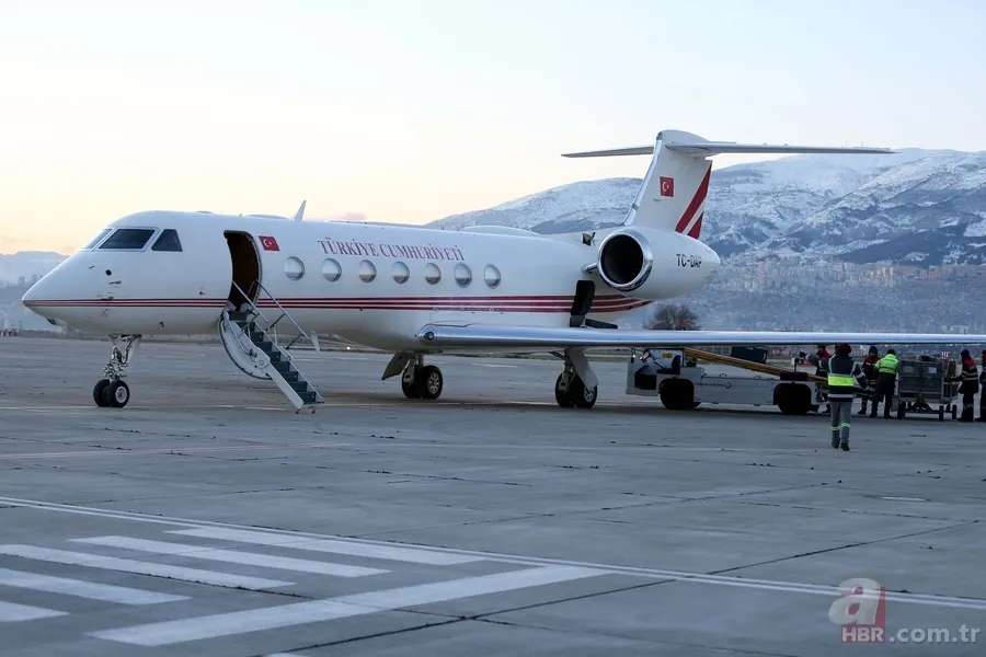 Cumhurbaşkanlığı uçağı depremzedeler için havalandı 9