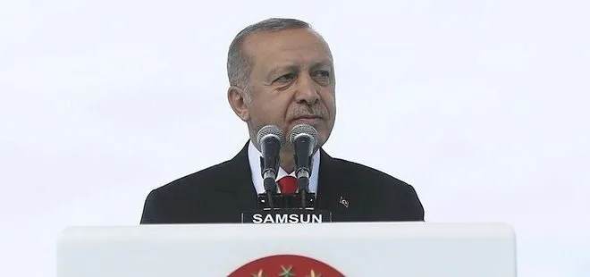 Başkan Erdoğan Samsun’da 19 Mayıs’ın 100.yıl törenine katıldı