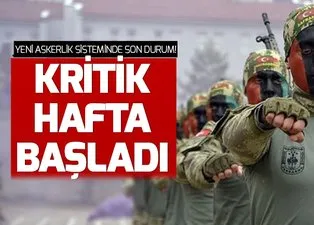 Son dakika yeni askerlik sisteminde kritik hafta! Yeni askerlik sistemi ne zaman çıkacak, son durum ne?