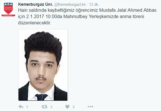 Kemerburgaz Üniversitesi: Saldırıda bir öğrencimizi kaybettik - 2