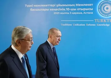 Başkan Erdoğan Kazakistan dönüşü açıkladı: Dünyanın umudu Türk Devridir