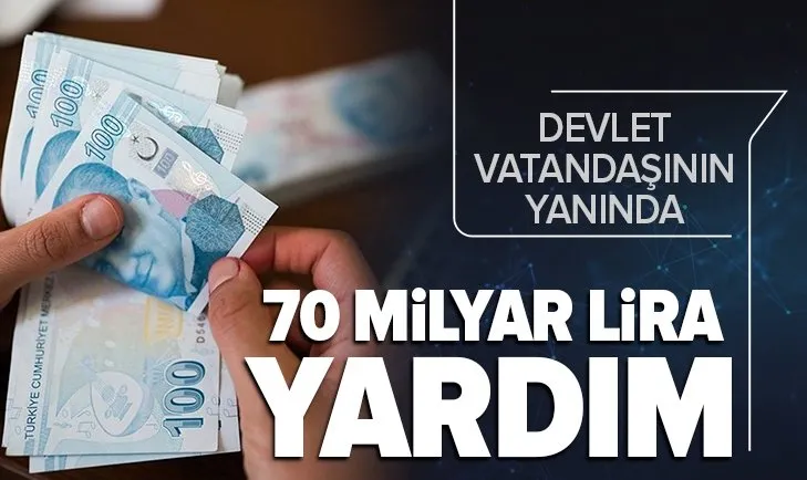 Geçen yıl 69,3 milyar lira sosyal yardım yapıldı | Aile Çalışma ve Sosyal Hizmetler Bakanlığı ilk sırada...
