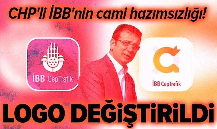 CHP'li İBB'de skandallar bitmiyor! İBB TV'nin ardından İBB Cep Trafik'te de cami logosu çıkarıldı