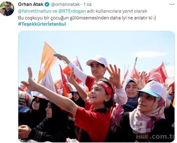 Başkan Recep Tayyip Erdoğan’dan “Teşekkürler İstanbul” mesajı! “Tweet altında paylaşalım…”
