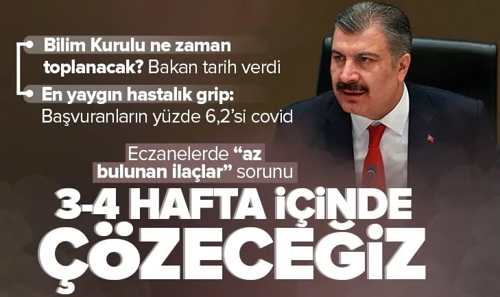 Bakan Koca’dan az bulunan ilaç açıklaması!
