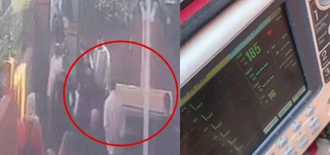 Fatih'teki akılalmaz olayda yeni görüntüler! Nabzının attığı anlar ortaya çıktı