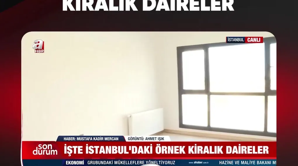 İSTANBUL'DAKİ ÖRNEK KİRALIK DAİRELER