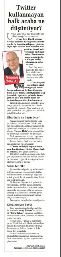 Vesayet odaklarına ve milli irade düşmanlarına karşı hep dik durdu! İşte Mehmet Barlas'ın o dönemlere ışık tutan yazıları - 4