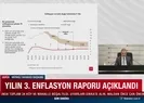 Yılın 3. enflasyon raporu açıklandı