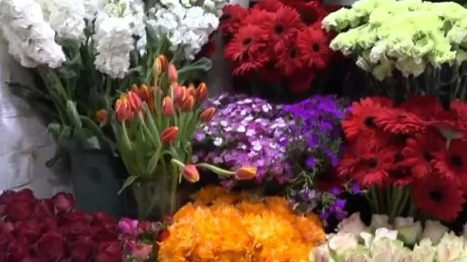 Çiçekçilerde sevgililer günü yoğunluğu! 14 Şubat nedeniyle 7 milyon dolarlık gelir yaşadılar