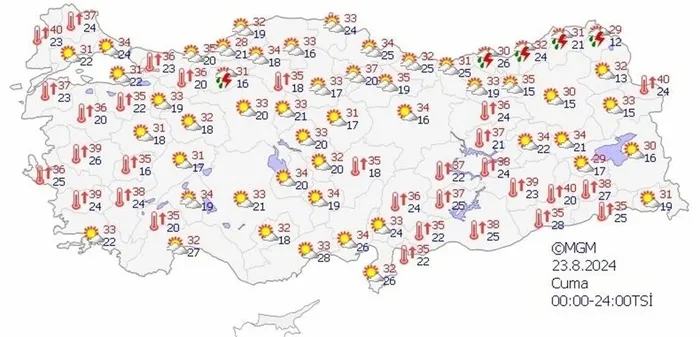 Meteoroloji'den sıcak hava uyarısı! Yurt genelinde etkili olacak - 8