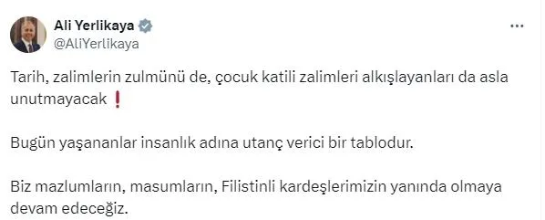 abd-kongresinde-katil-israil-basbakani-netanyahu-ayakta-alkislandi-turkiyeden-pes-pese-tepki-yaziklar-olsun-si-1721855702394.jpeg İçişleri Bakanı Ali Yerlikaya'nın paylaşımı