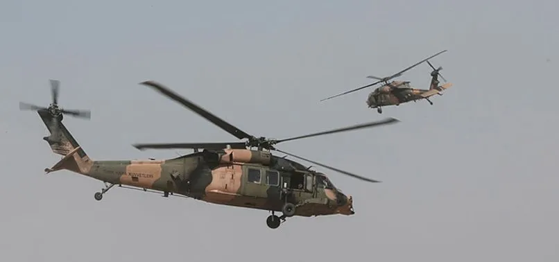Türk ve ABD helikopterleri dördüncü ortak devriyeyi gerçekleştirdi