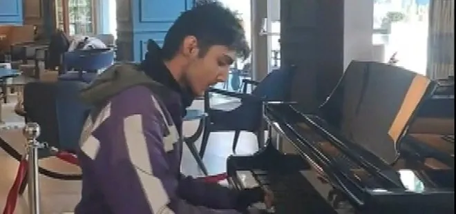 Piyanist kurye sosyal medyayı salladı! Genç Muharrem o an neler yaşandığını anlattı: İçimde bir his doğdu