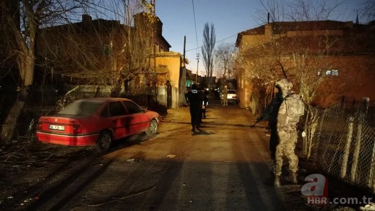 Kayseri’de uyuşturucu tacirlerine operasyon! 350 polis torbacıları yakaladı