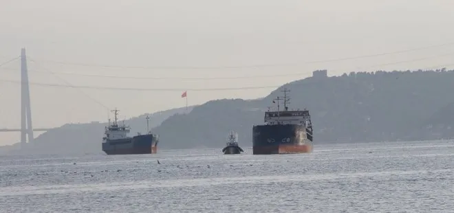 Son dakika | İstanbul Boğazı’nda korkutan kaza! İki kuru yük gemisi çarpıştı