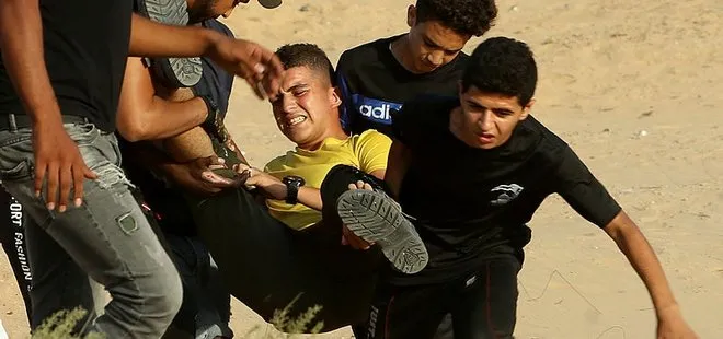 İşgalci İsrail onlarca Filistinliyi yaraladı