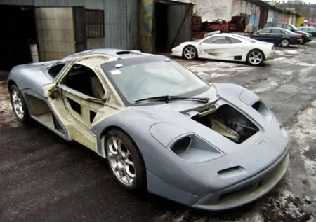 Hurdadan topladığı parçalardan McLaren yaptı!