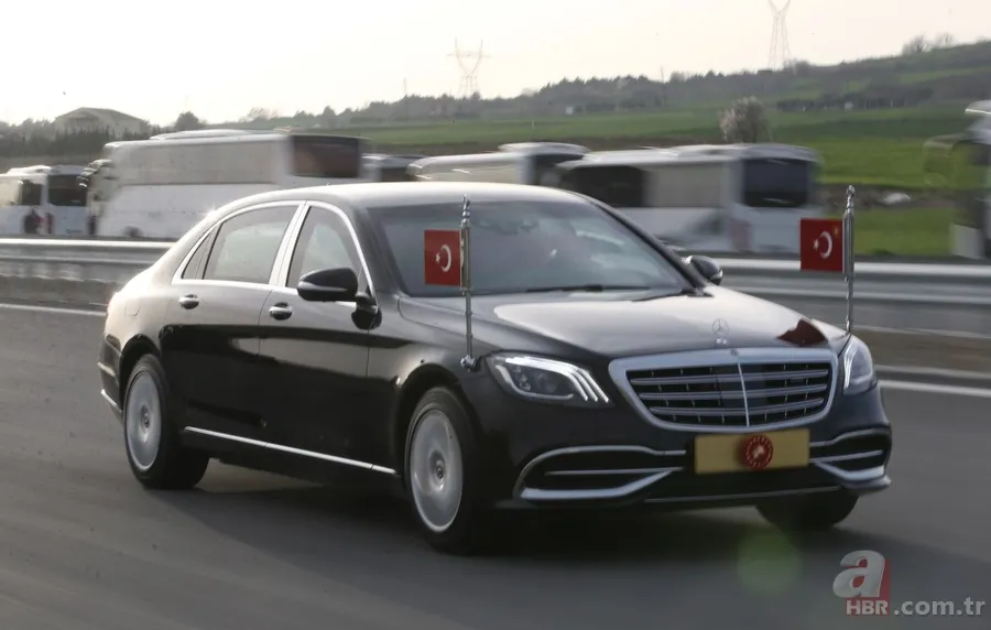 Başkan Erdoğan kurdeleyi kesip otomobille yolu test etti! Kuzey Marmara Otoyolu Kınalı-Odayeri Kesimi açıldı... 22