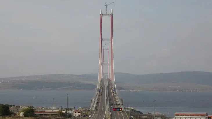 1915 Çanakkale Köprüsü ’Dünyanın En Yüksek Kuleli Asma Köprüsü’ oldu
