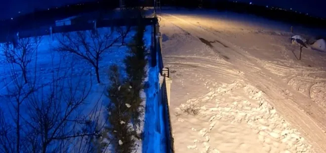 Malatya'ya meteor düştü! O anlar kamerada