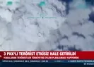 3 PKKlı terörist etkisiz hale getirildi
