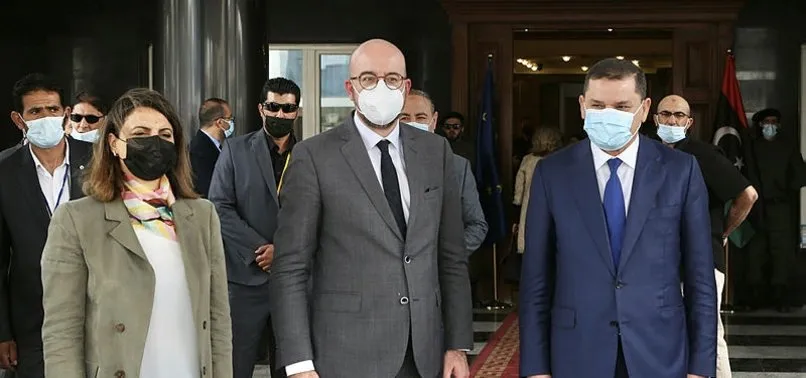 AB Konseyi Başkanı Charles Michel'den Libya'ya sürpriz ziyaret