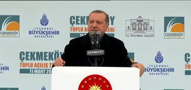 ERDOĞAN: 16 NİSAN, 15 TEMMUZ'UN HESABINI SORMA GÜNÜDÜR