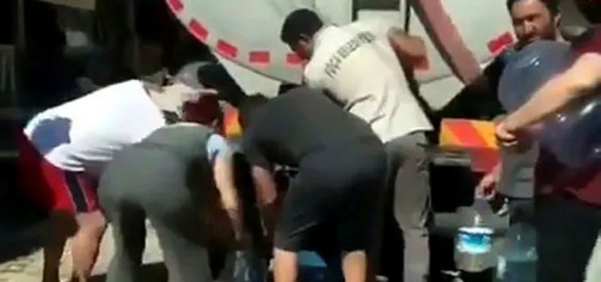 93 saat susuz kalan Foçalılardan isyan! "Denizden evlerimize su taşıdık"
