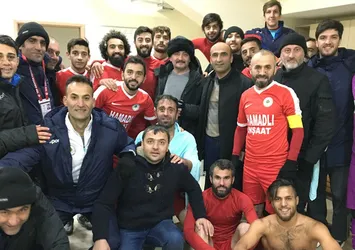 Amatör lig kulübünden Halep’e yardım