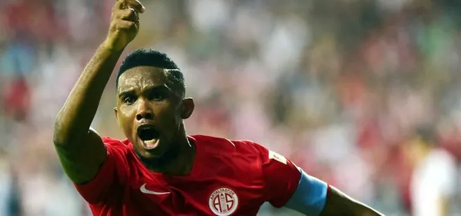 Eto’o: 3 yıl daha Türkiye’deyim