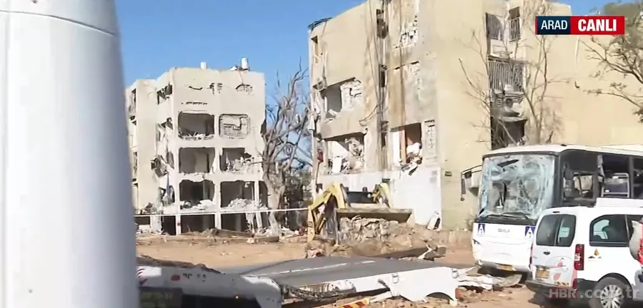 Demir Kubbe delik deşik! A Haber İsrail'deki yıkımı görüntüledi 12