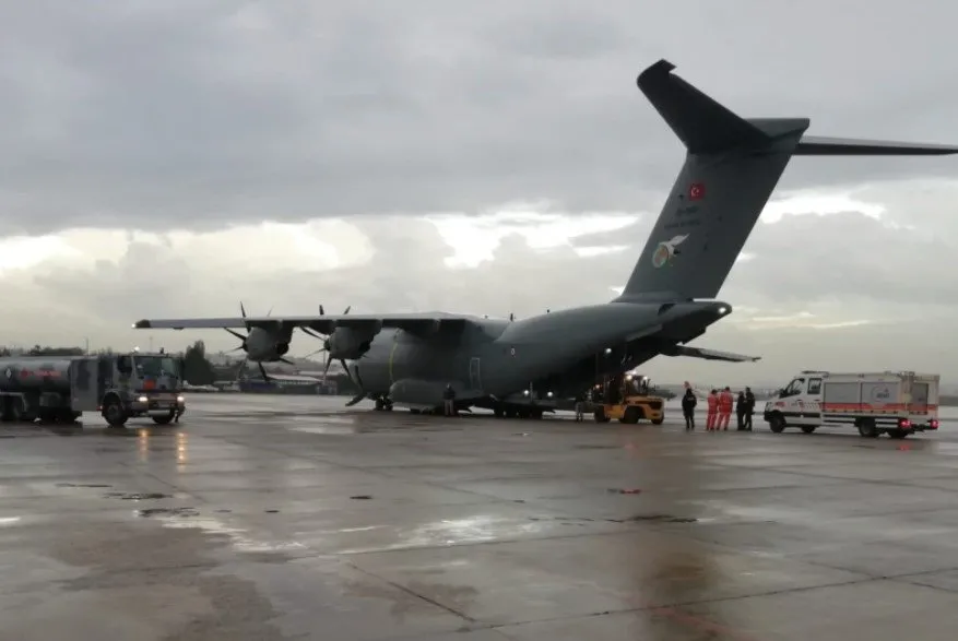 Son Dakika Milli Savunma Bakanligi Ndan Izmir Depremi Karari Tsk Ya Ait Ucak Havalandi