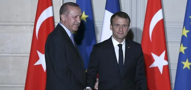 Başkan Erdoğan’ın Macron ile görüşmesi sona erdi
