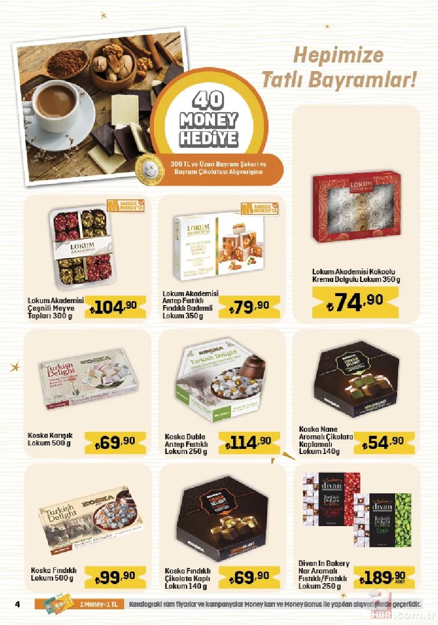 Migros bayrama özel indirim kataloğu yayınladı! 10 Nisan itibari ile bayram şekeri, çikolata ve hediyeliklerde sürpriz fiyat geliyor 21